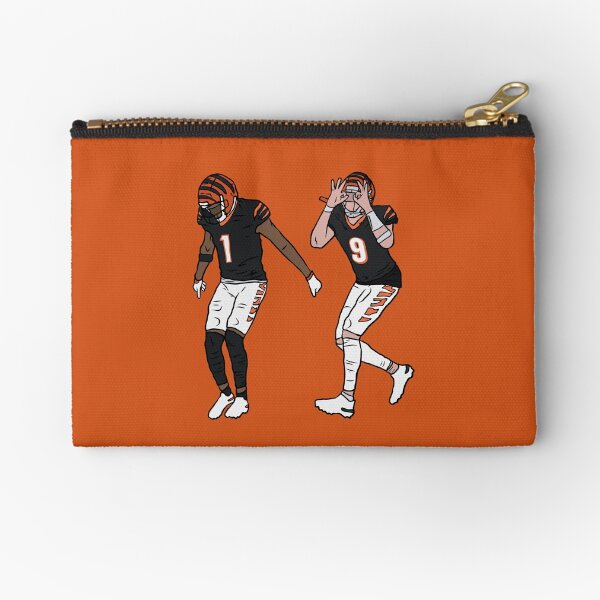 Vista previa del artículo con la obra «Ja'Marr Chase y Joe Burrow Griddy», diseñado y vendido por RatTrapTees.
