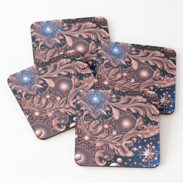 Item preview, Other Worldly Designs- nebulas, stars, galaxies, planets with feathers  designed and sold by BirdsnStuff.