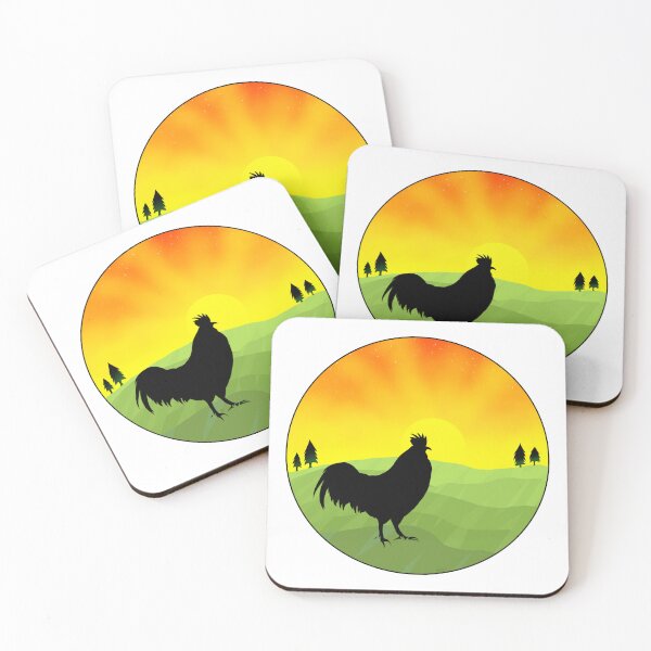 Item preview, Chicken Sunset designed and sold by 107caliber.