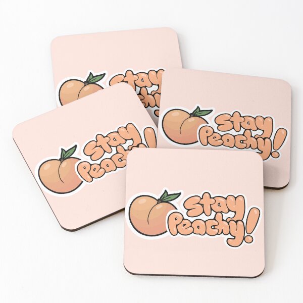 Item preview, Stay Peachy! (With peach) designed and sold by PeachsnootSuits.