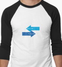 catch me if you can Men's Baseball ¾ T-Shirt