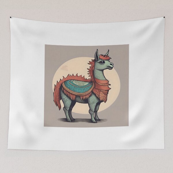 Item preview, Dragon Llama designed and sold by AbsoluteA.