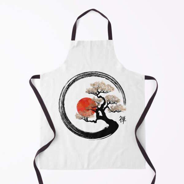 Item preview, Enso Circle and Bonsai Tree on Canvas designed and sold by yttwgaomv50.