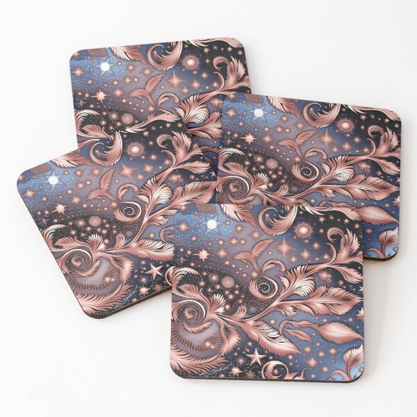 Item preview, Other Worldly Designs- nebulas, stars, galaxies, planets with feathers  designed and sold by BirdsnStuff.