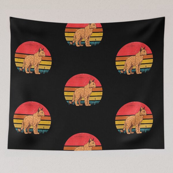 Item preview, Lynx Vintage Retro Sunset designed and sold by rafaeltto.