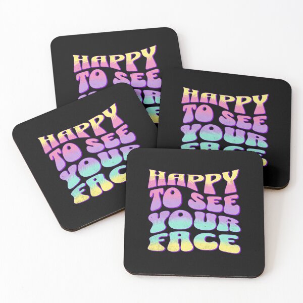 Item preview, Happy to See Your Face | Teacher | Teaching | Cute Teacher | First Day of School | Back to School designed and sold by ShoniwDesigns.