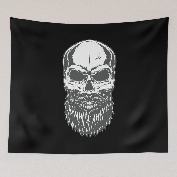 Item preview, Beard Skull designed and sold by gabrieltiveron.