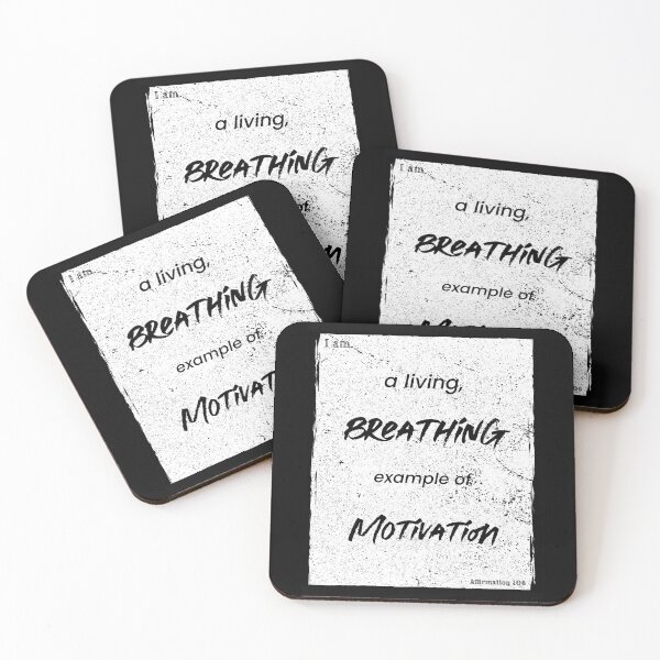 Item preview, Positive Affirmations: A Living Example (Minimalist Black on White)  designed and sold by ieluxury.