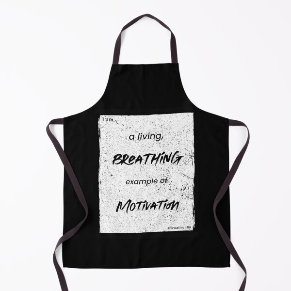 Item preview, Positive Affirmations: A Living Example (Minimalist Black on White) designed and sold by ieluxury.