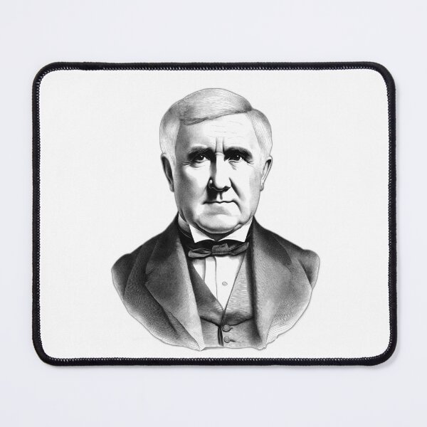 Item preview, Portrait of Thomas A. Edison (1847-1931) designed and sold by NTGUILTY.