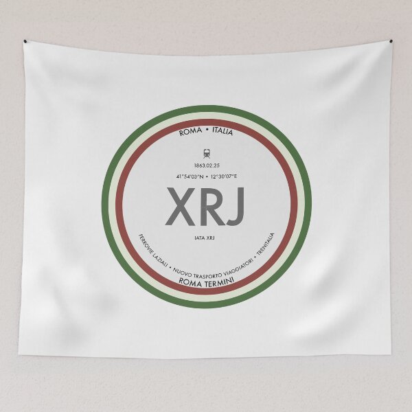 Item preview, Roma Termini (XRJ) Train Terminal Emblem designed and sold by we-rove.