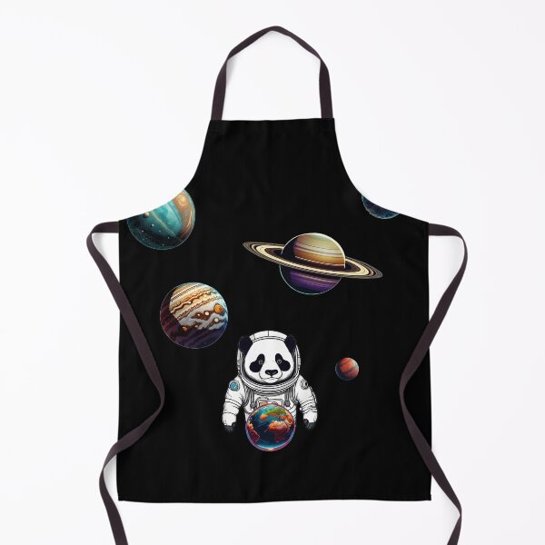 Item preview, Panda Astronaut Explores The Planets Colour designed and sold by HoruXtore.