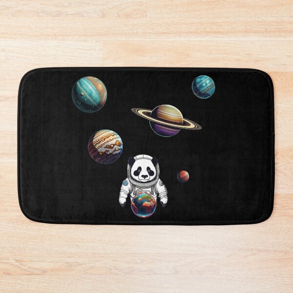 Item preview, Panda Astronaut Explores The Planets Colour designed and sold by HoruXtore.