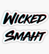 Wicked Smart 3D Sticker