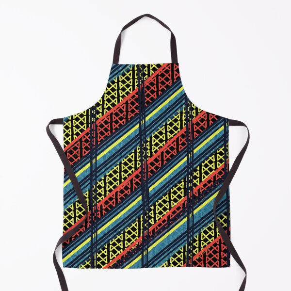 Item preview, BlueYellow Orange Geometric remixed designed and sold by mwebba2005.
