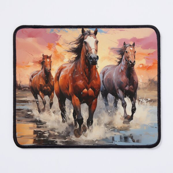 Item preview, Wild Horses in Watercolor VII designed and sold by FinleyDel.