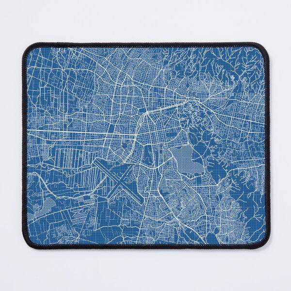 Item preview, Cochabamba City Map of Bolivia - Blueprint designed and sold by deMAP.