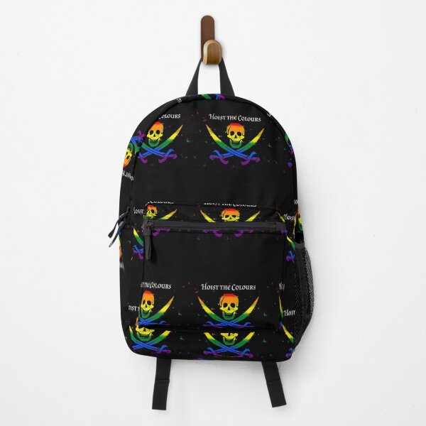 Item preview, Rainbow Pirate Flag - Hoist The Colours designed and sold by detdskac15.
