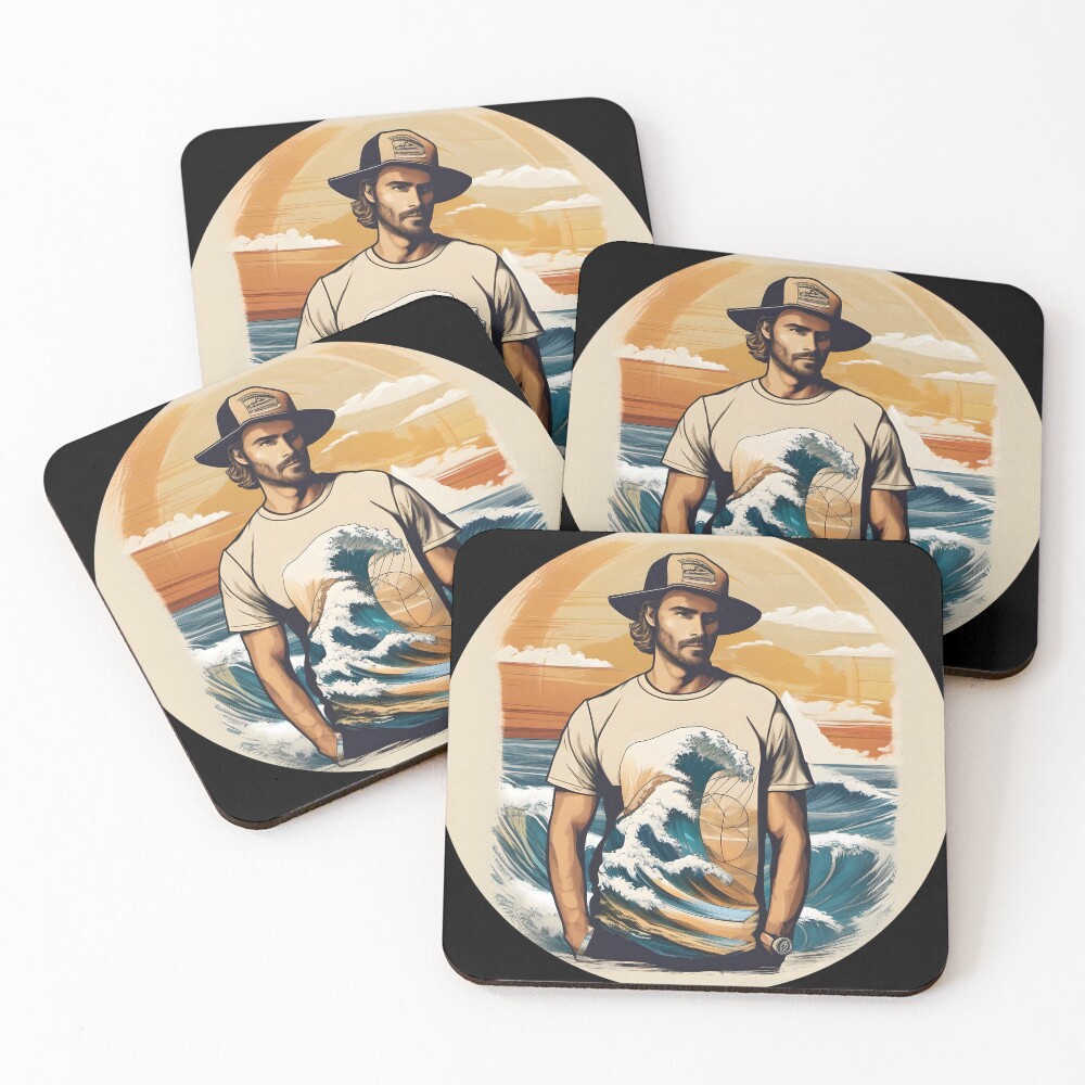 Item preview, Coasters (Set of 4) designed and sold by AbsoluteA.