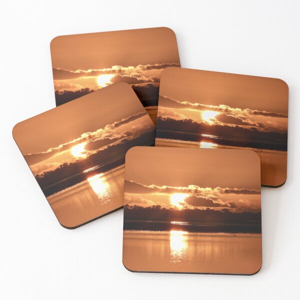 Item preview, Dundowran Beach sunrise glow  designed and sold by Mark Grimsley.