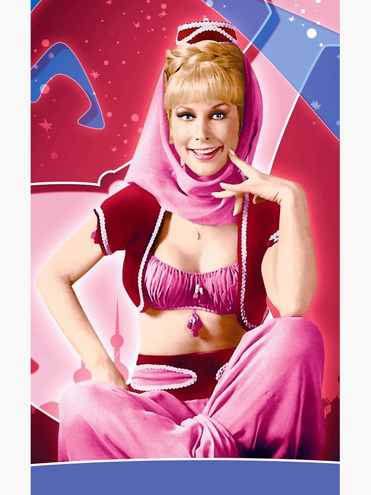 I Dream Of Jeannie Poster For Sale By Adriana Silava Redbubble