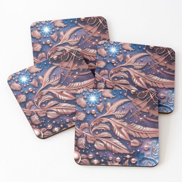 Item preview, Other Worldly Designs- nebulas, stars, galaxies, planets with feathers  designed and sold by BirdsnStuff.