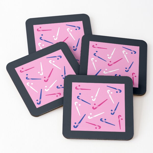 Artikelvorschau, Hockeyschläger rosa und blau entworfen und verkauft von thiendao4.