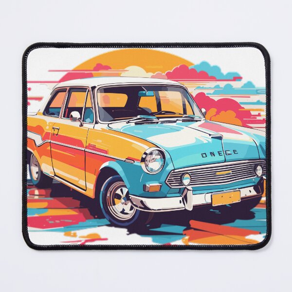 Item preview, Retro Ride: 1980s Color Burst designed and sold by pattern-atelier.