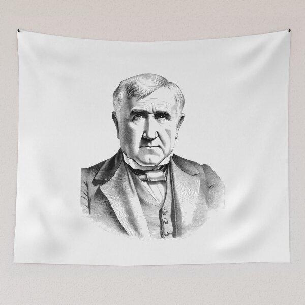 Item preview, Portrait of Thomas A. Edison designed and sold by NTGUILTY.