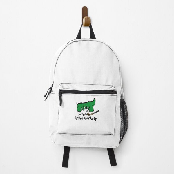 Item preview, T-Rex hates hockey field hockey player dinosaur designed and sold by thiendao4.