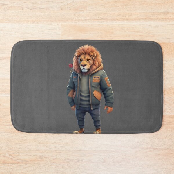 Item preview, Dope Lion - Wearing a jacket designed and sold by positivVibesArt.