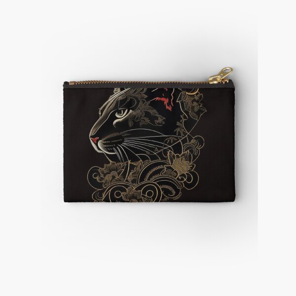 Item preview, Japanese embroidery puma with tattoo designed and sold by Ramen-Tees.