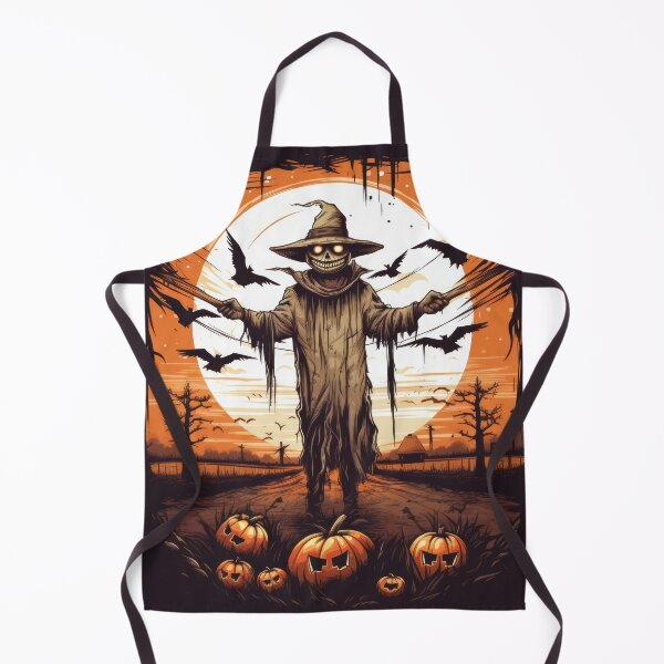 Item preview, Glowing Scarecrow Over Pumpkin Patch on Halloween Night 3 designed and sold by eyestetix.