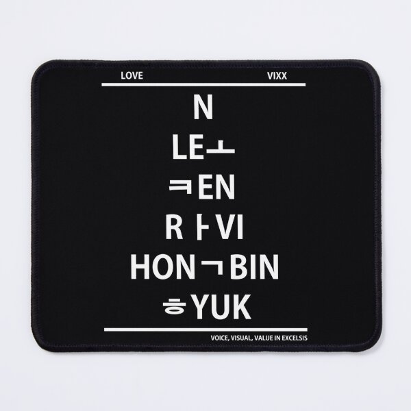 Item preview, vixx member name hangul 	 designed and sold by bihhlqps27.
