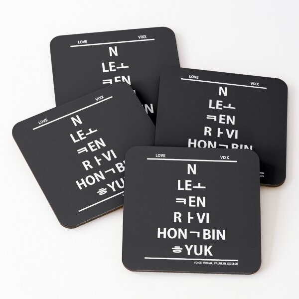 Item preview, vixx member name hangul 	 designed and sold by bihhlqps27.