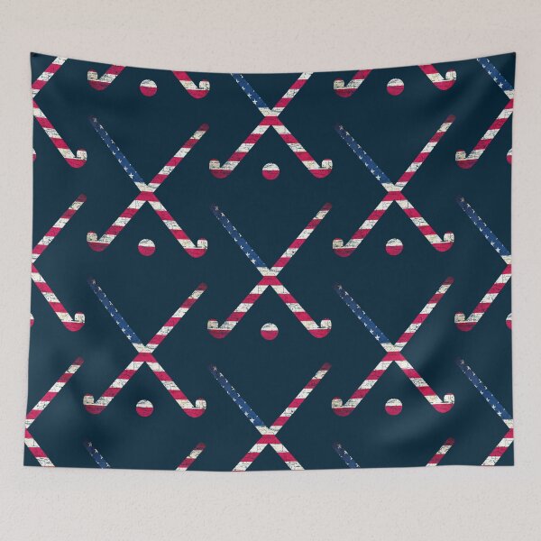Item preview, USA Flag Field Hockey designed and sold by hoavong3.