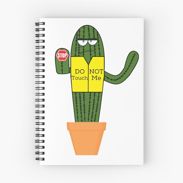 Item preview, Don't Touch Me Cactus designed and sold by FeliciaArtStudi.