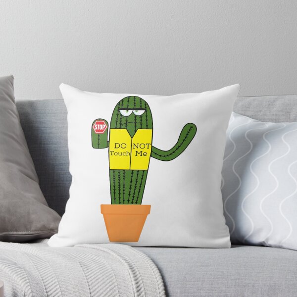 Item preview, Don't Touch Me Cactus designed and sold by FeliciaArtStudi.