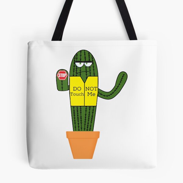 Item preview, Don't Touch Me Cactus designed and sold by FeliciaArtStudi.