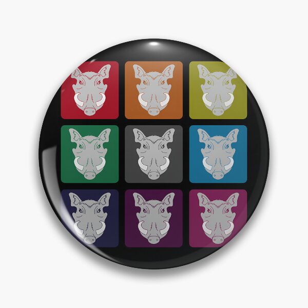 Item preview, Rainbow Warthog Faces  	 designed and sold by detdskac15.
