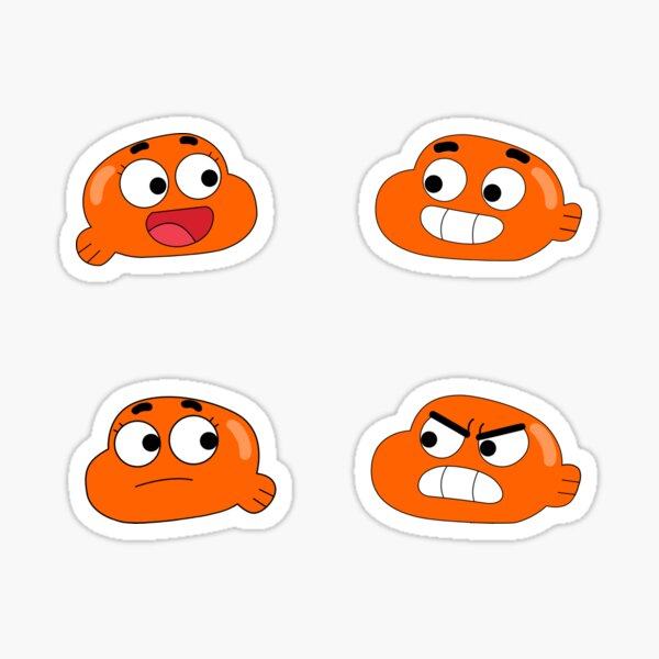 The Amazing World Of Gumball Darwin Sticker - The Amazing World Of