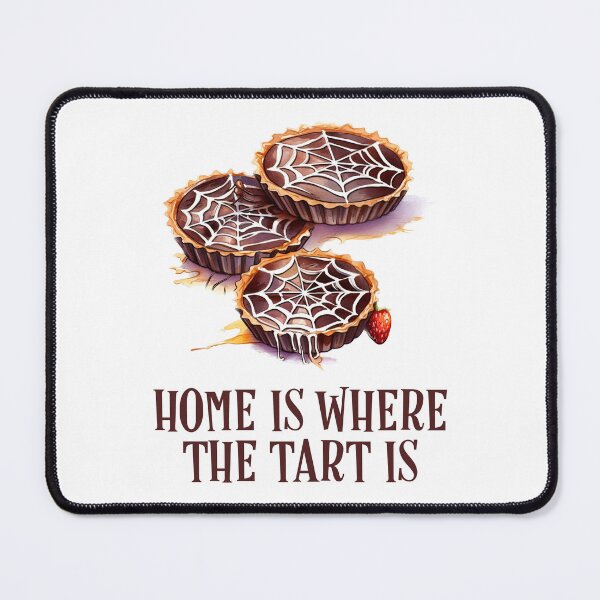 Item preview, HOME IS WHERE THE TART IS - FUNNY PASTRY PUNS designed and sold by kcaandwu.