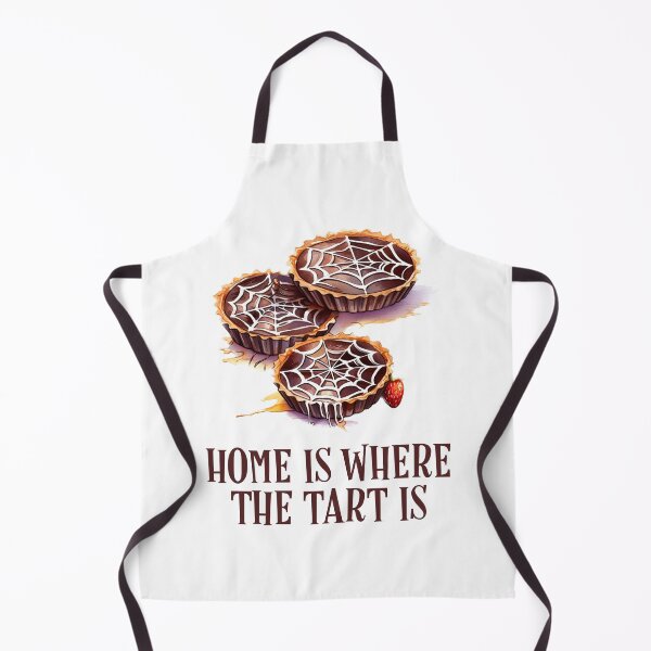 Item preview, HOME IS WHERE THE TART IS - FUNNY PASTRY PUNS designed and sold by kcaandwu.