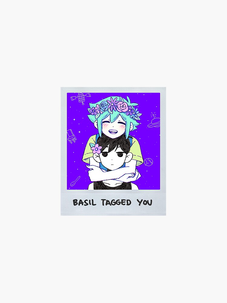 Basil Tagged You OMORI Sticker