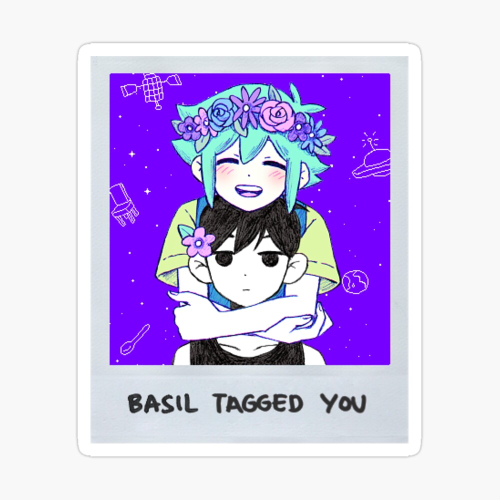 Basil Tagged You OMORI Sticker