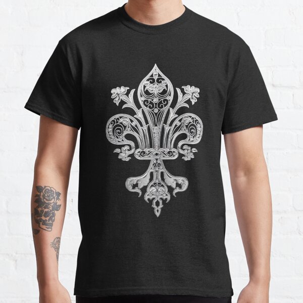 Item preview, silver filigree fleur de lis over red velvet serge averbukh transparent	 designed and sold by nhwiridwpa14.