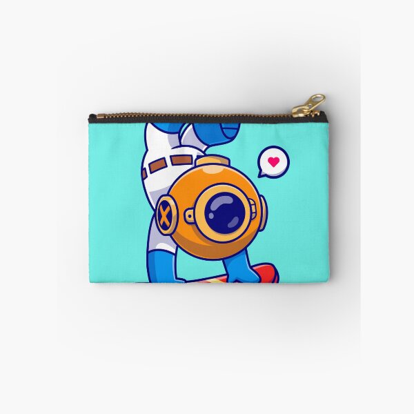 Item preview, Cute Diver Skating Through the Depths Cartoon Vector Icon designed and sold by hjian8219.