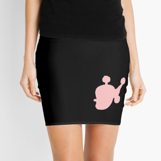 Item preview, Pink Toy Poodle Upside Down Silhouette designed and sold by Jenn Inashvili.