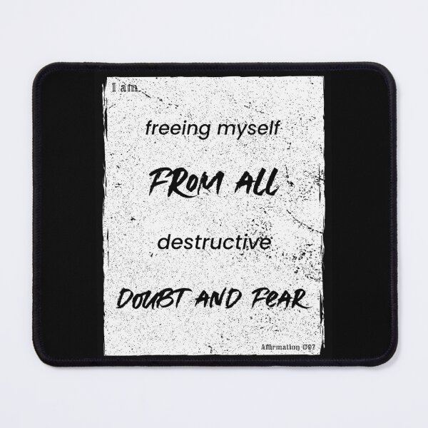 Item preview, Positive Affirmations:  Freeing Myself (Minimalist Black on White)  designed and sold by ieluxury.