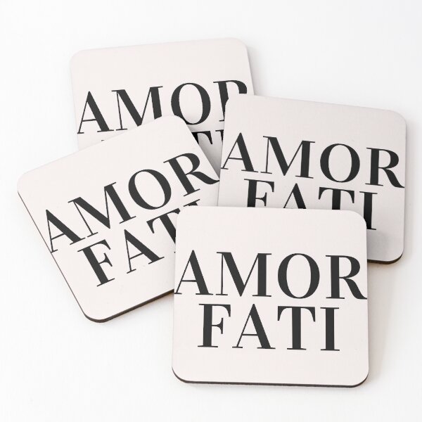 Item preview, Phrases Stoics "Amor Fati" Typography l Style Quote Stoic Amor Fati designed and sold by StoicWarrior.